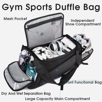 Gym Sports Duffel Backpack for Man & Women…